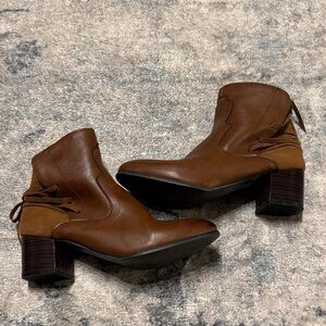 Women’s Brown Leather Ankle Boots